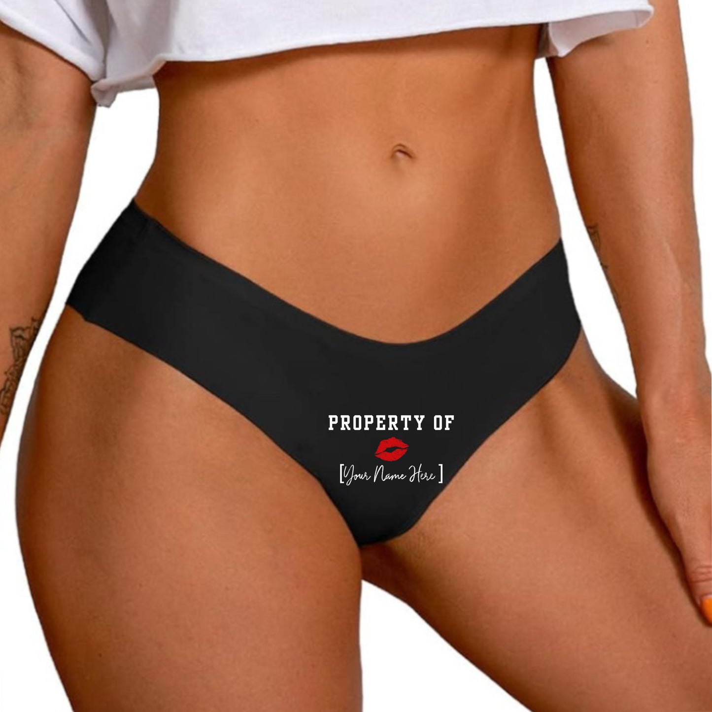 Property of Underwear With Your Name