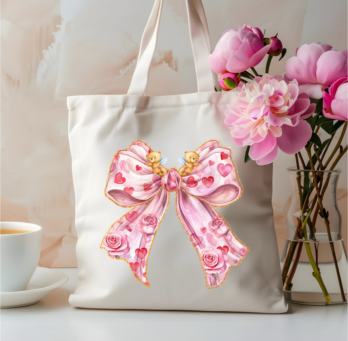 Pink Love Bow