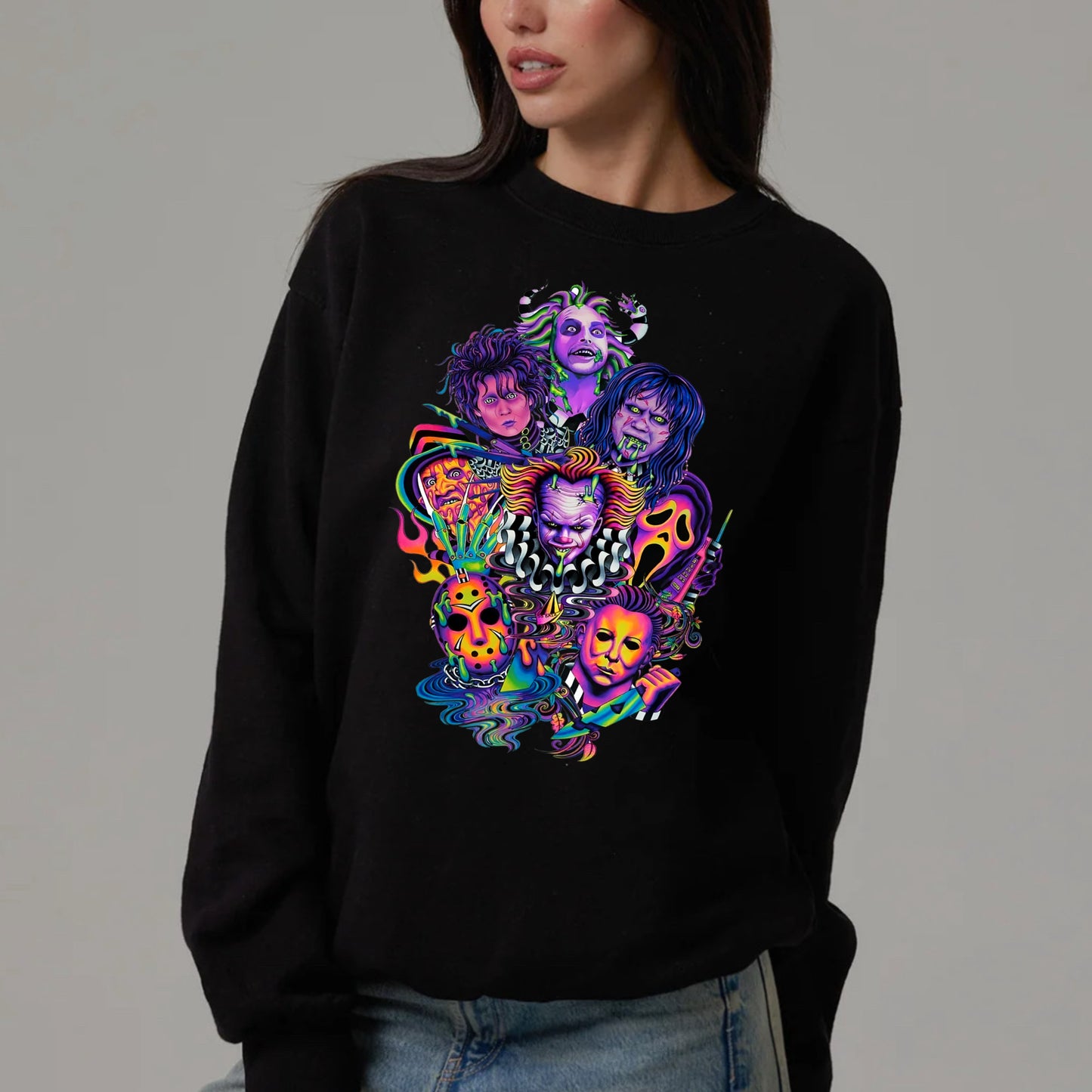 Neon Retro Horror