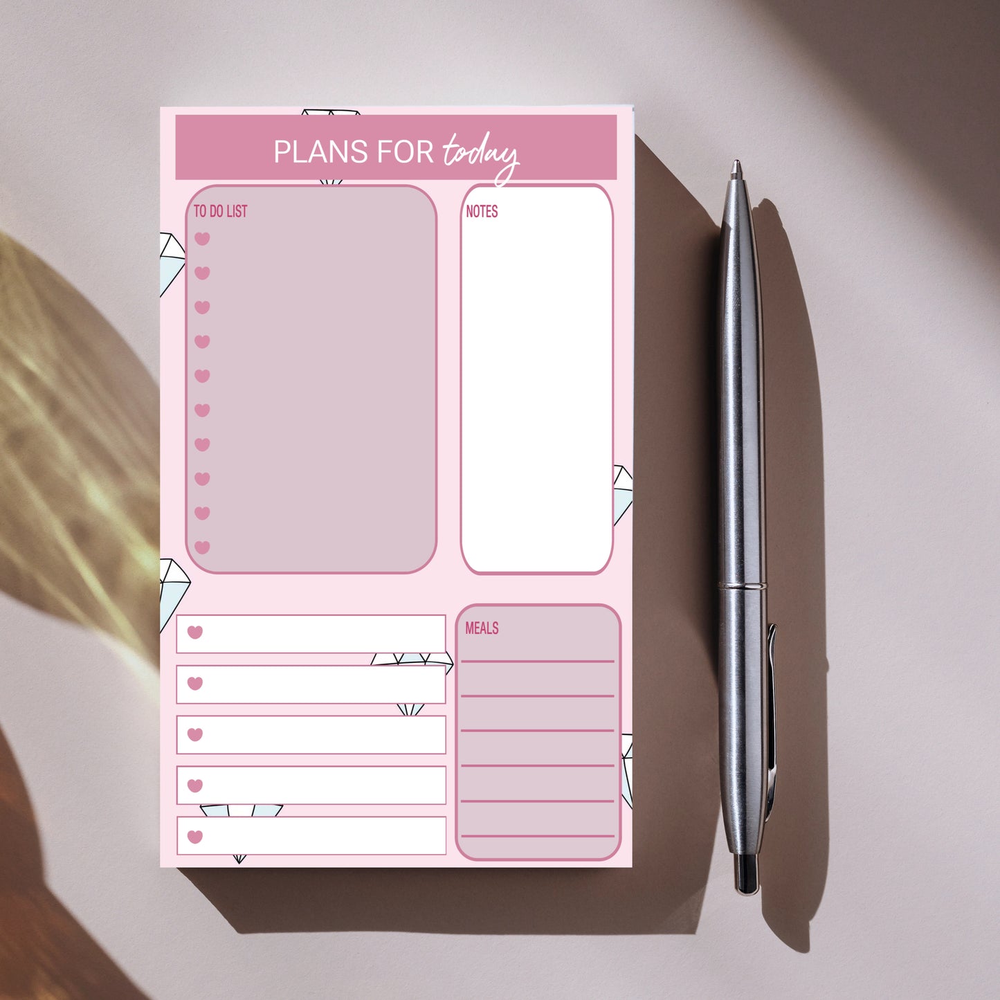 Diamond Notepad