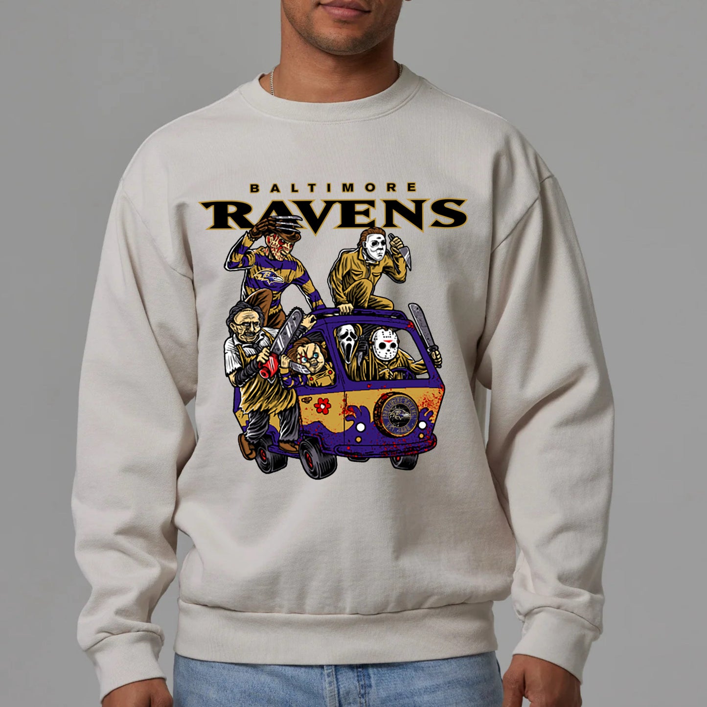 Baltimore Ravens Scooby Doo Style