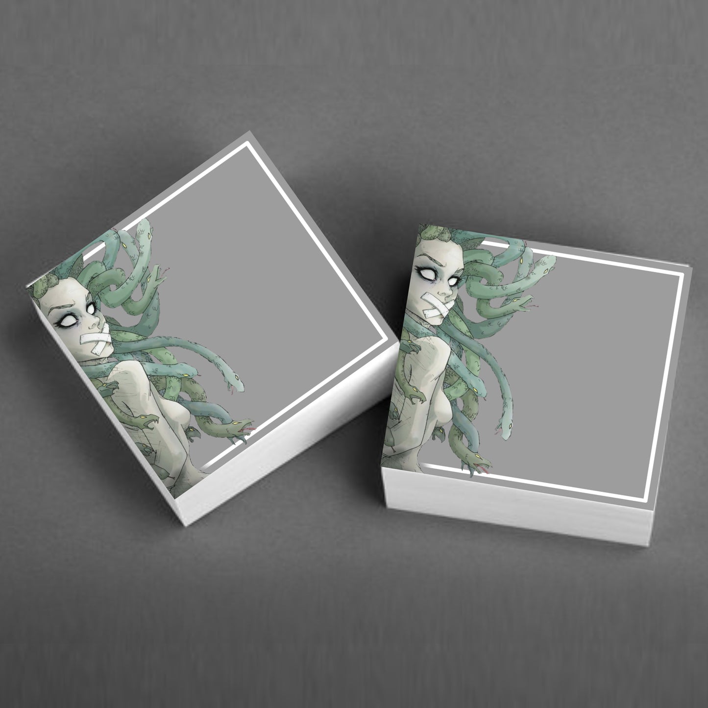 Shh Medusa Sticky Notes