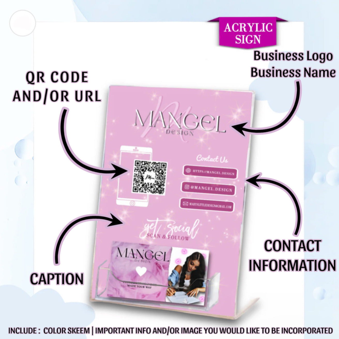 Custom Acrylic Sign