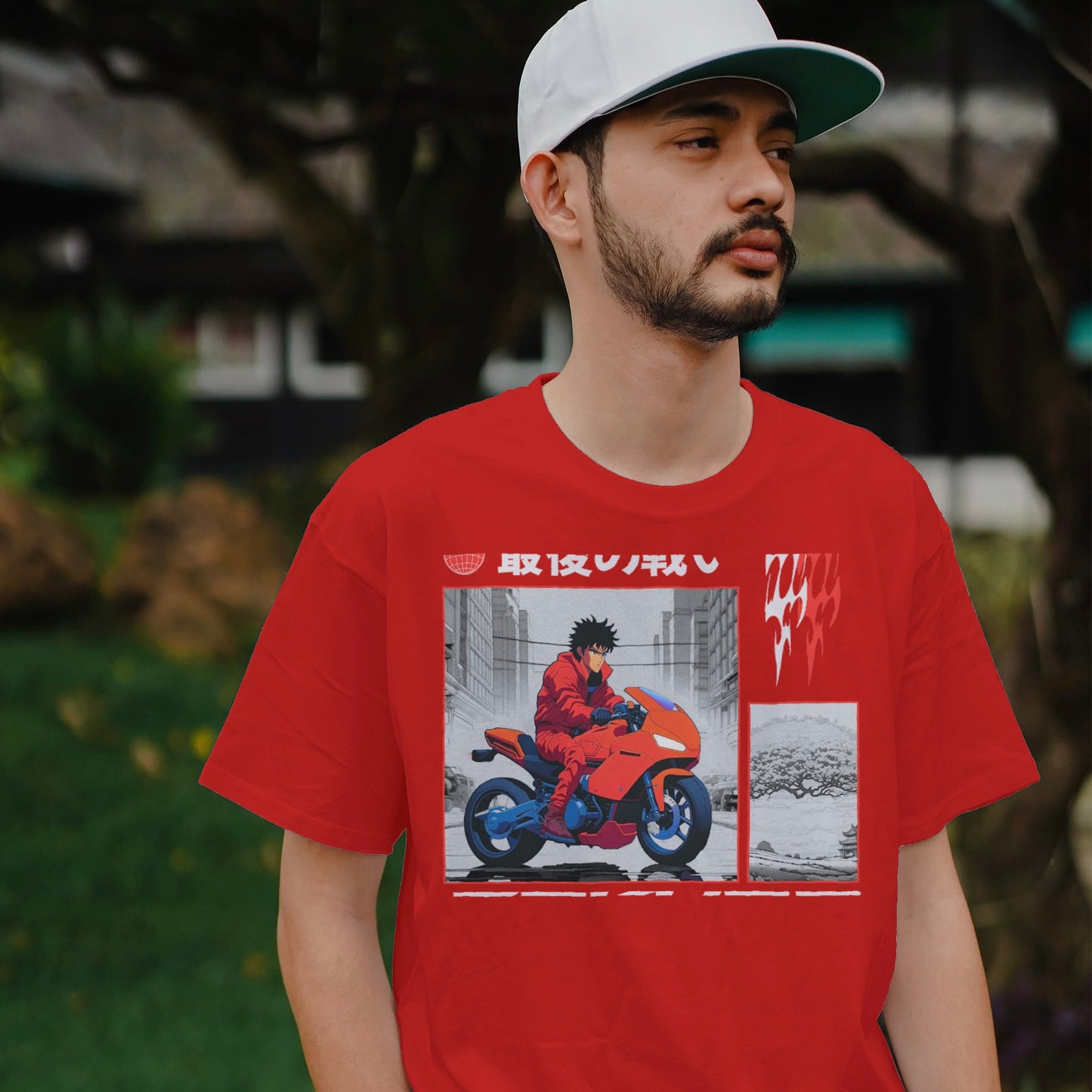 Anime Motorcycle Guy