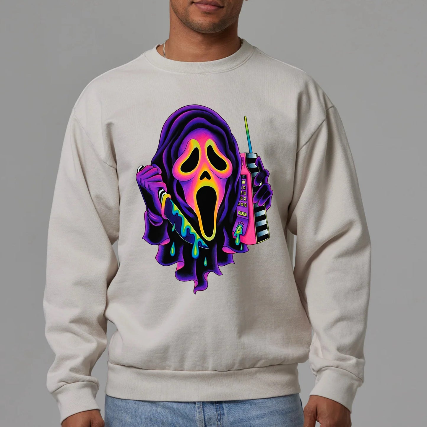 Neon Retro Scream