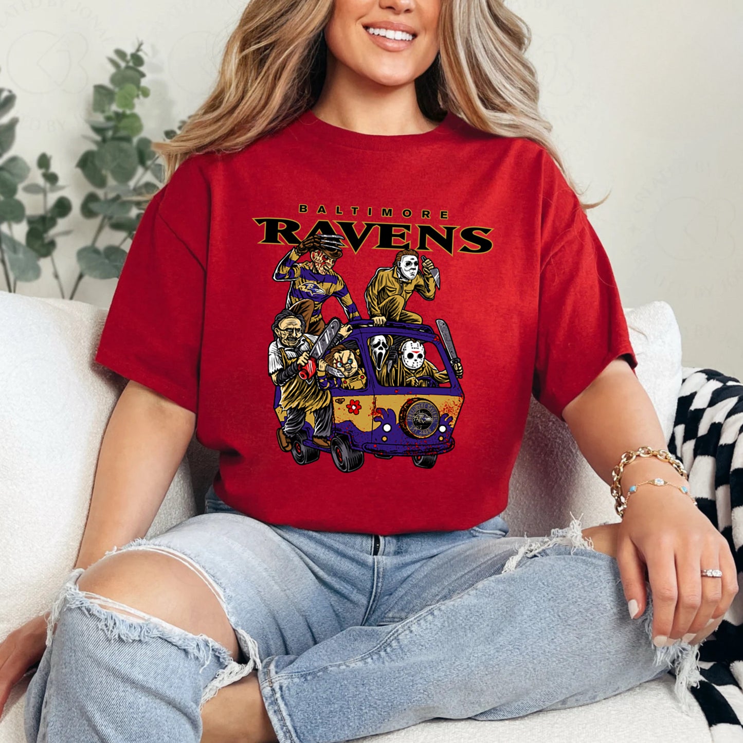 Baltimore Ravens Scooby Doo Style