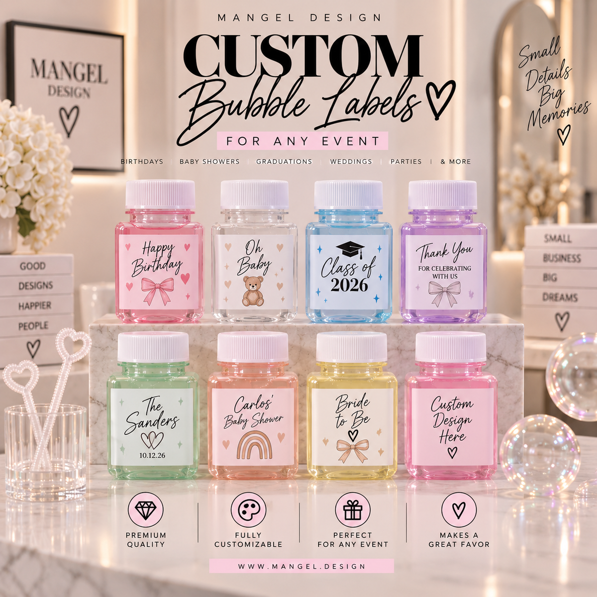 Custom Bubbles