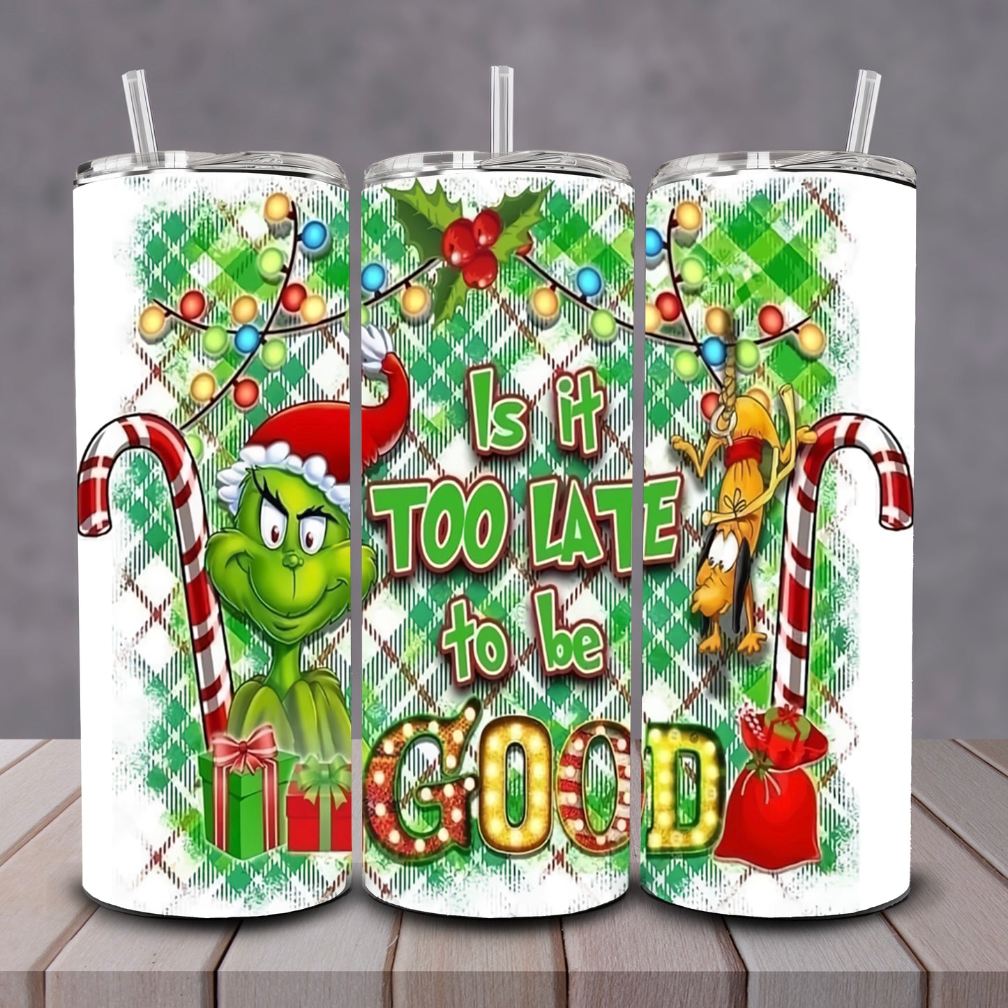 Is It Too Late To Be Nice Tumbler