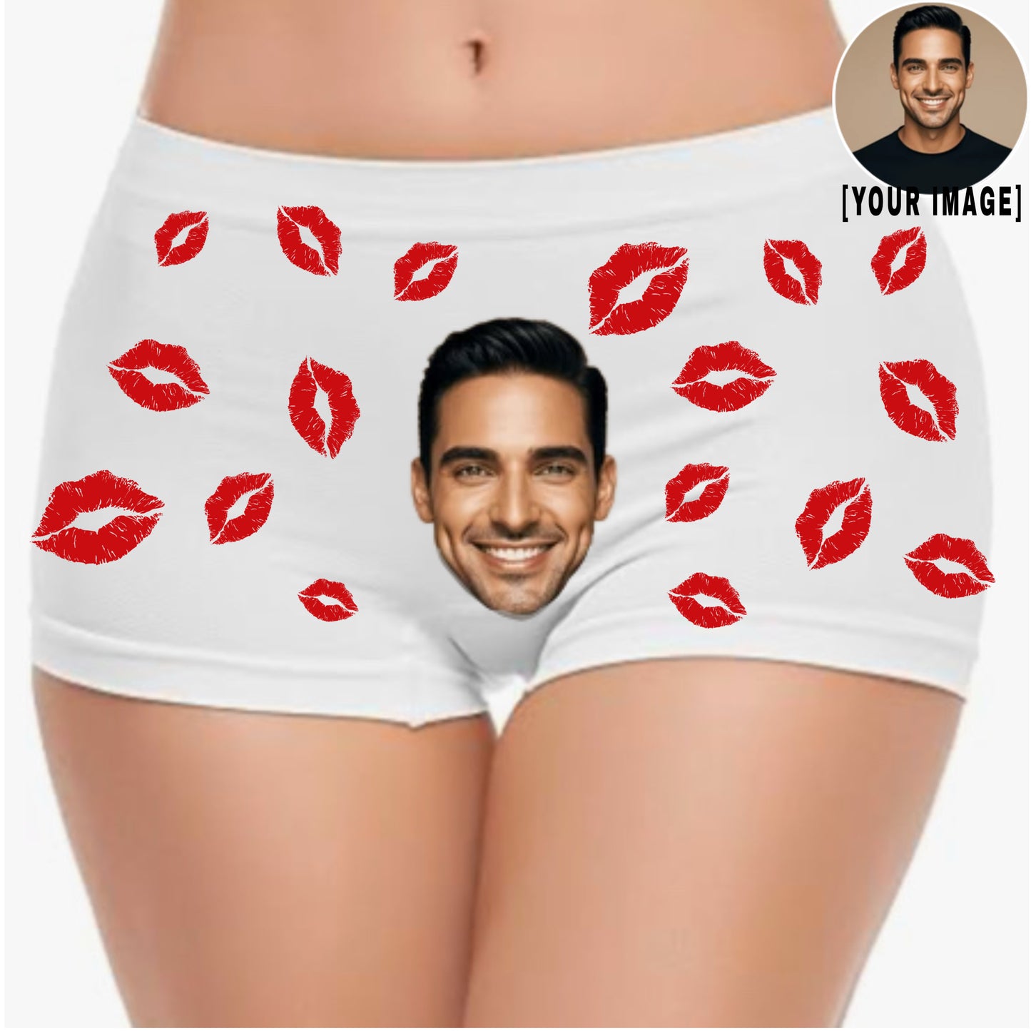 Face Underwear Kisses