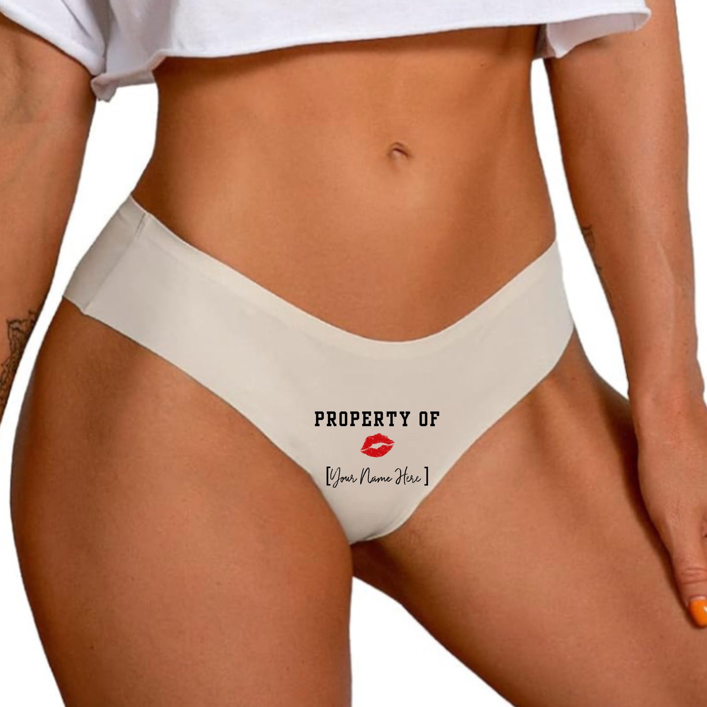 Property of Underwear With Your Name