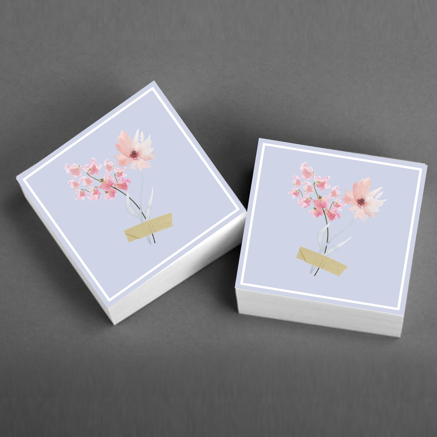 Bubu Flowers Sticky Notes
