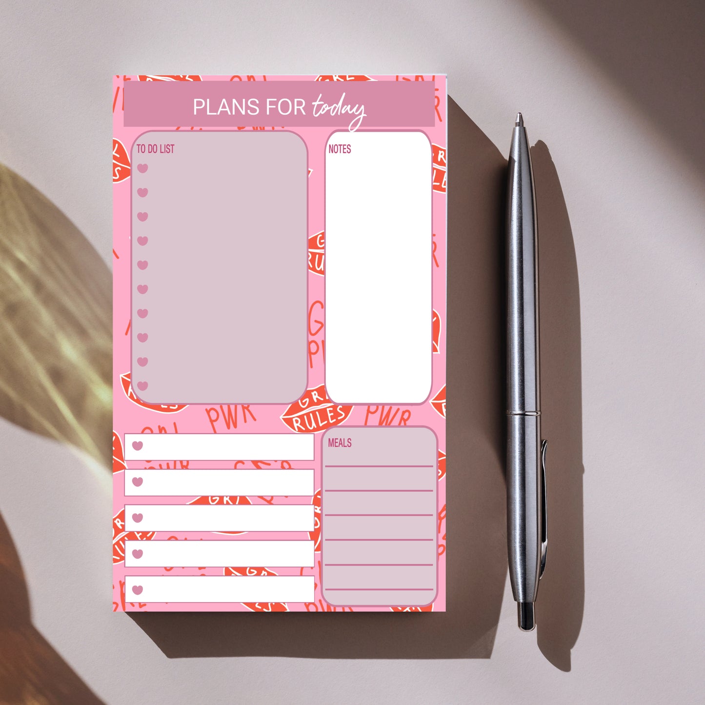 Grl Power Notepad