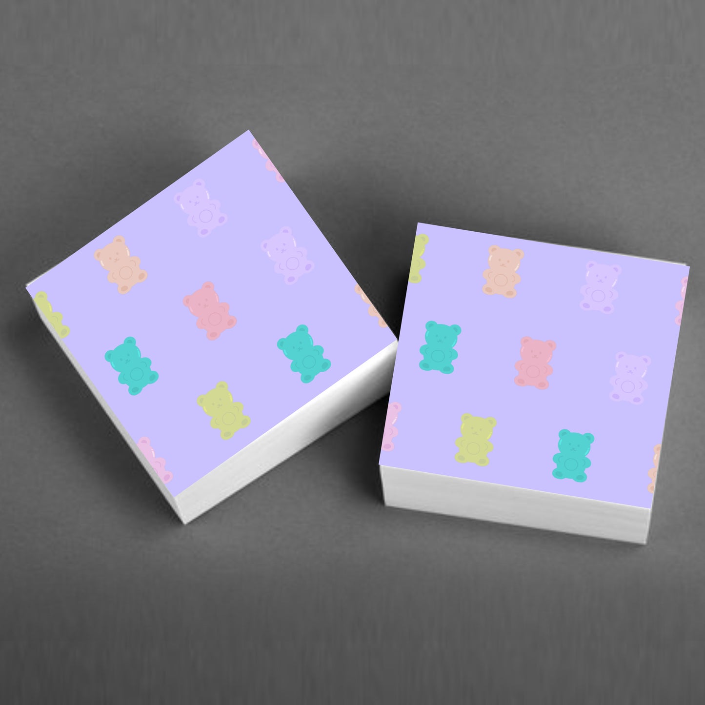 Rainbow Gummy Bears Sticky Notes