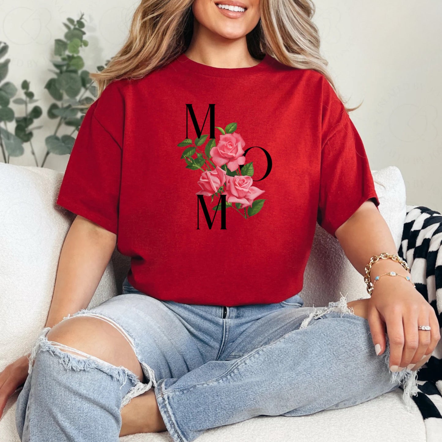 Pink Rose Mom