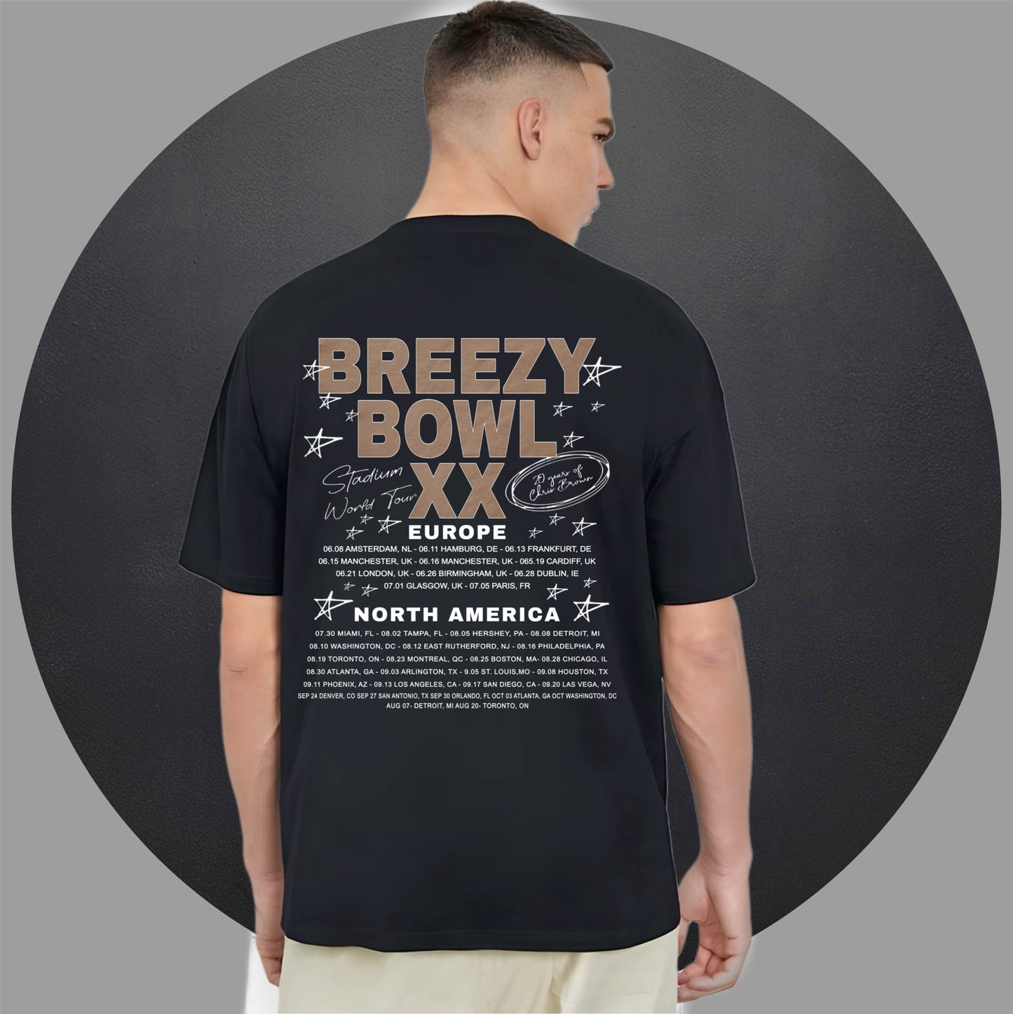 Vintage Breezy Middle Finger