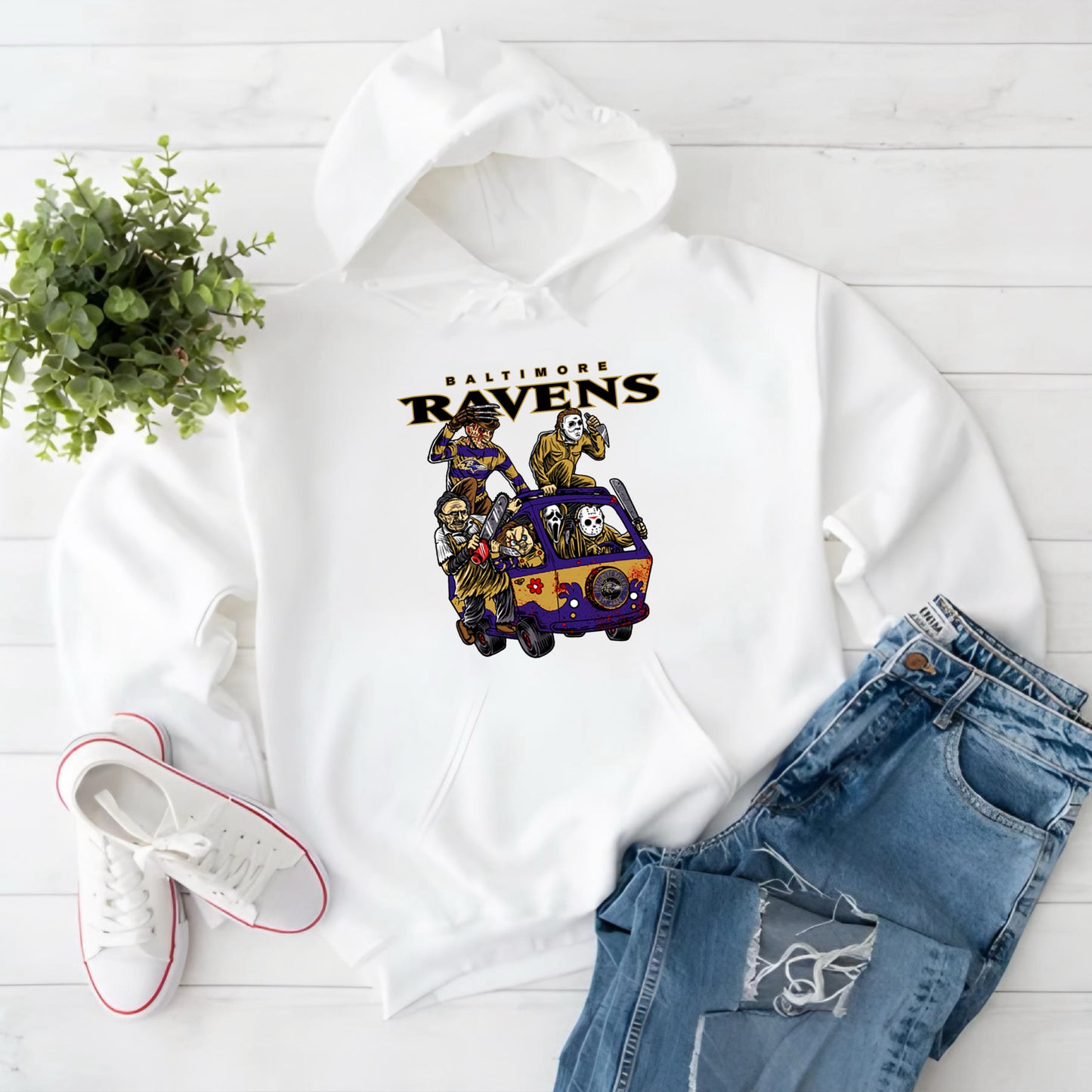 Baltimore Ravens Scooby Doo Style