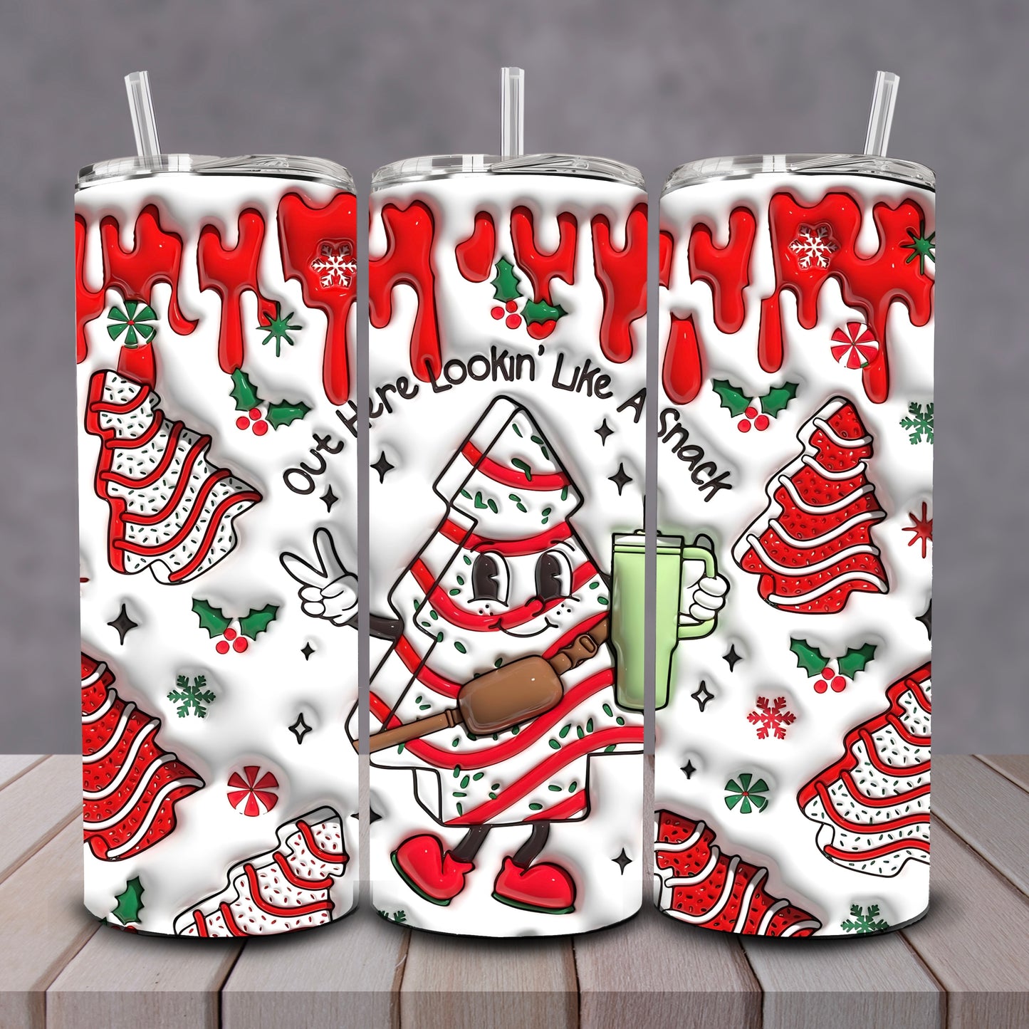 3D Klondike Looking Like A Snack Tumbler