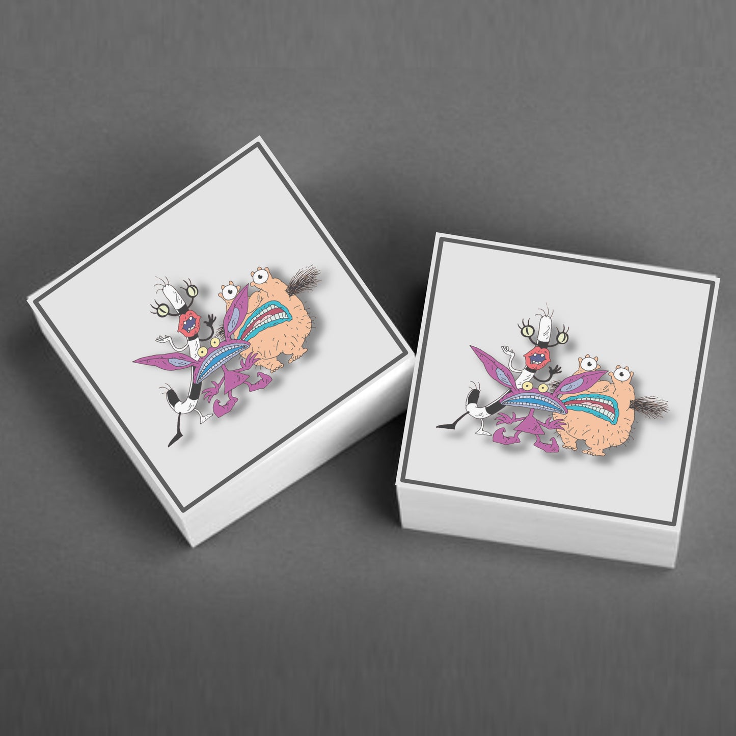 The Real Monsters Sticky Notes