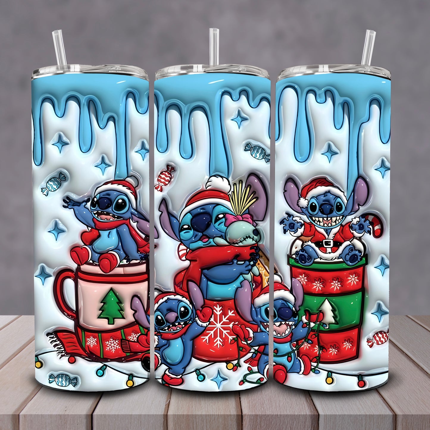 3D Stitch Sipping Timbler