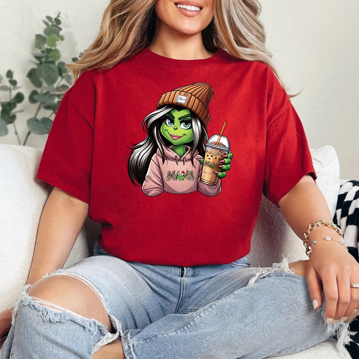 Coffee Grinchy Momma