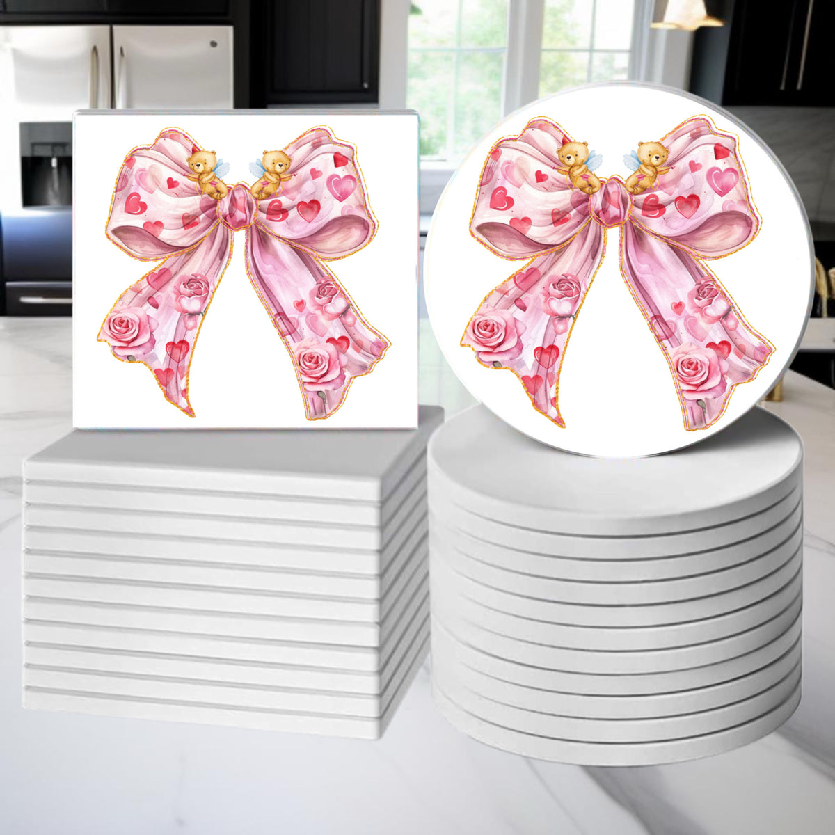 Pink Love Bow