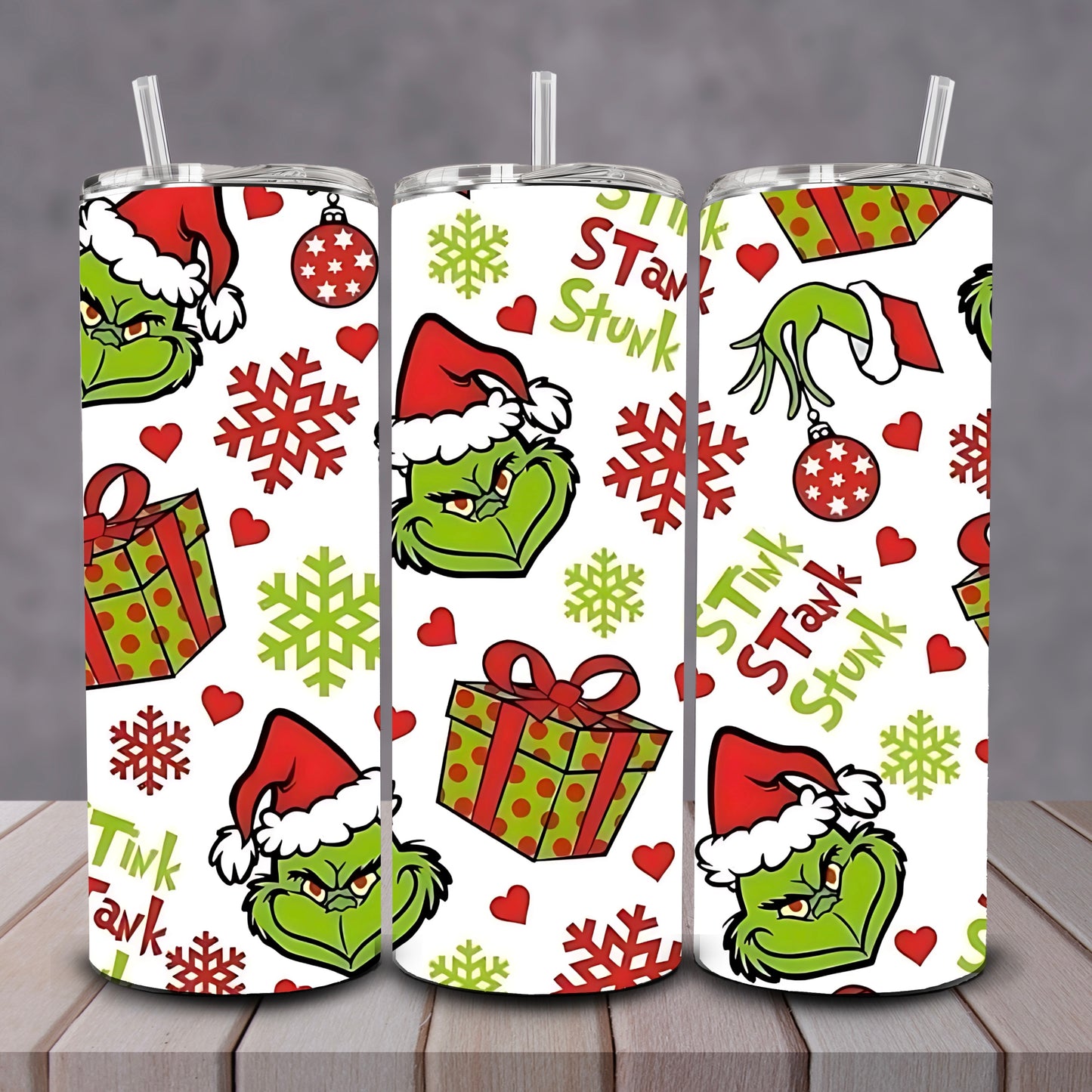 Grinch + Gifts Tumbler