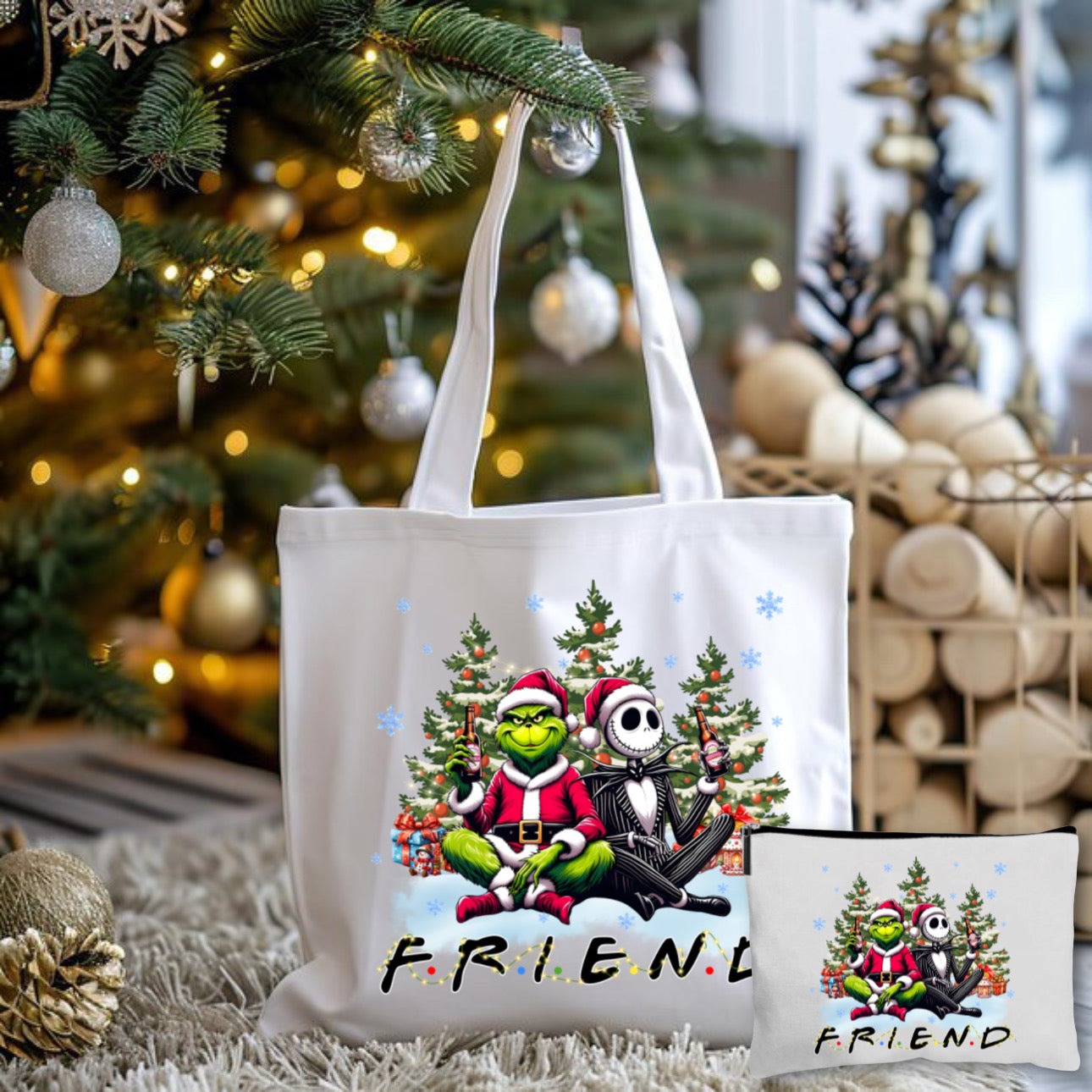 Friends Tote Bag + Pouch
