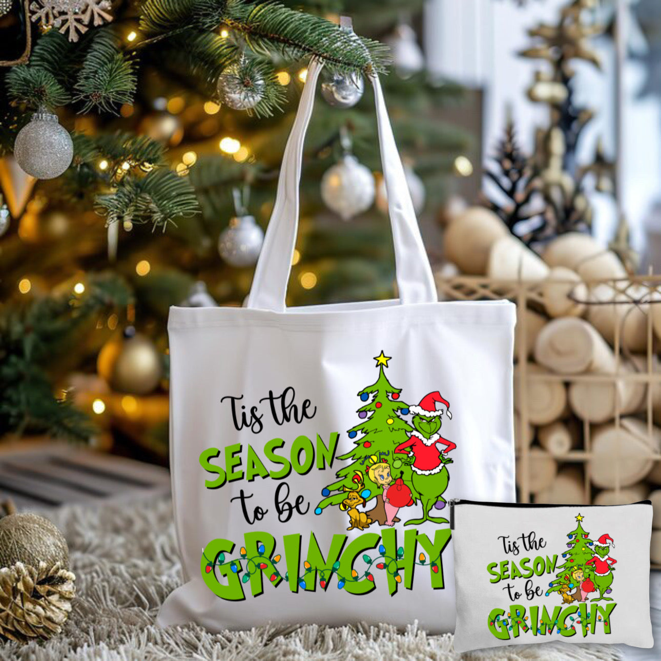 The Season Tote Bag + Pouch