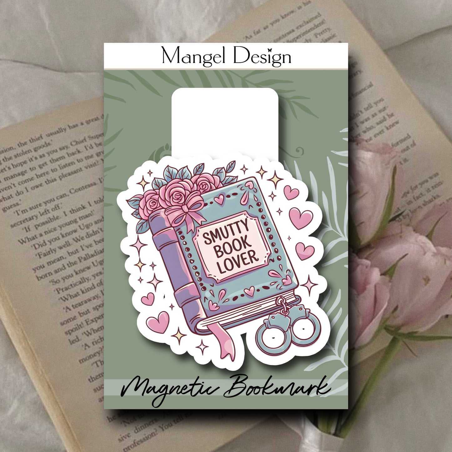Smutty Book Lover Magnetic Bookmark