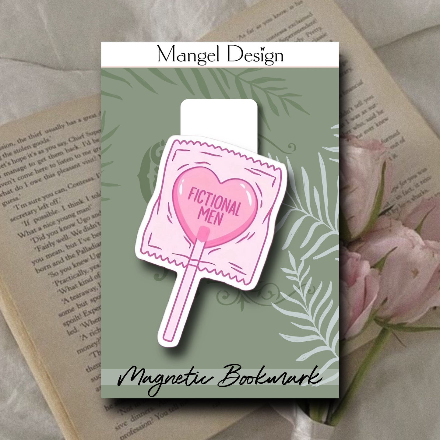 Fictional Men Magnetic Bookmark