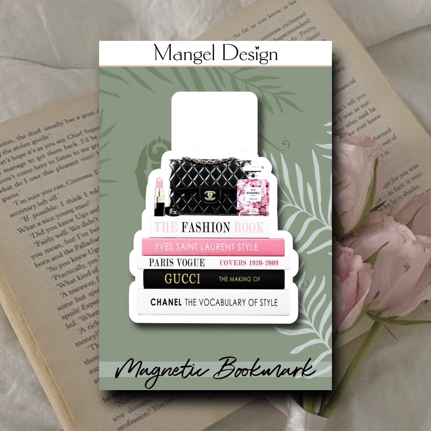 The Fashion Books Magnetic Bookmark