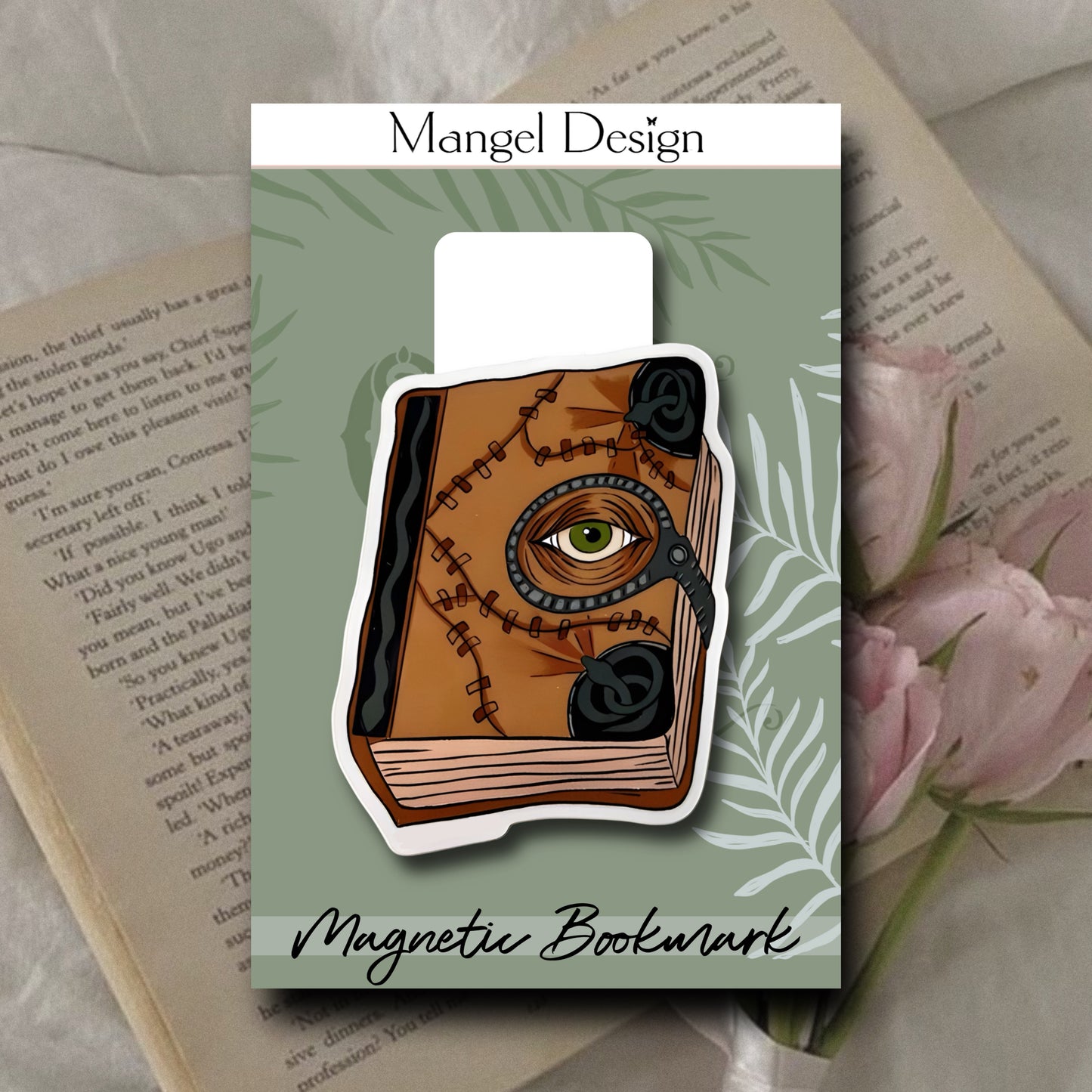 Hocus Pocus Book Magnetic Bookmark