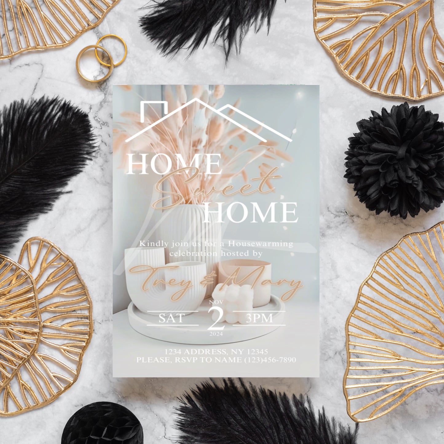 Home Sweet Home Invitation