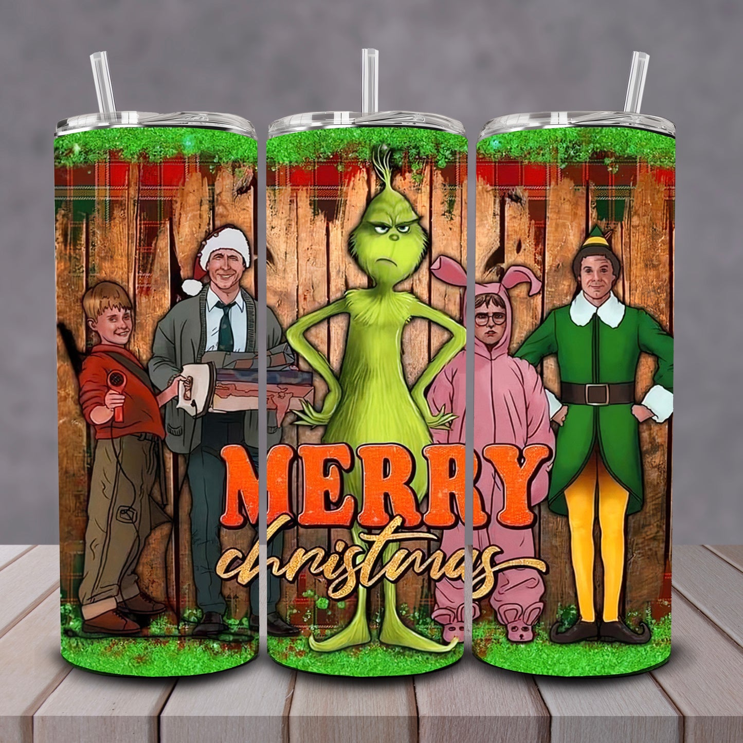 Merry Christmas Crew Tumbler