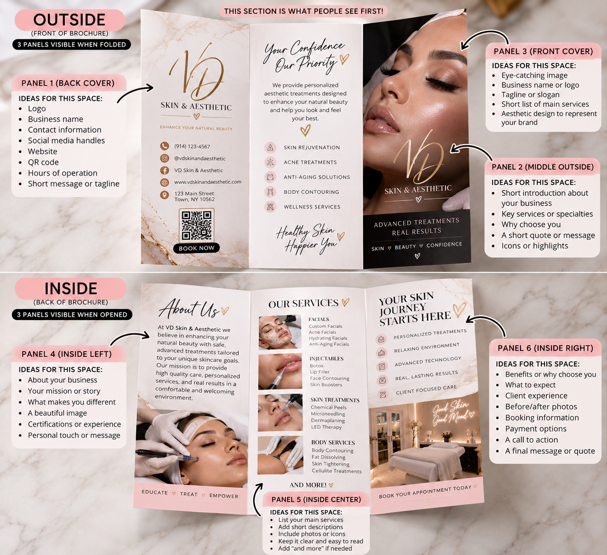 Custom Tri-Fold Brochures