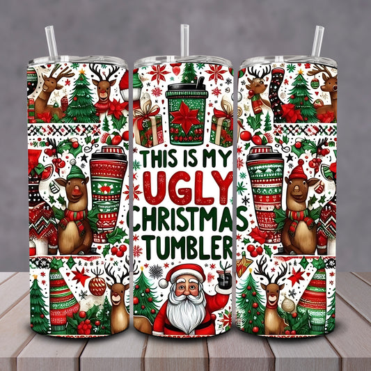 Santa’s Ugly Tumbler