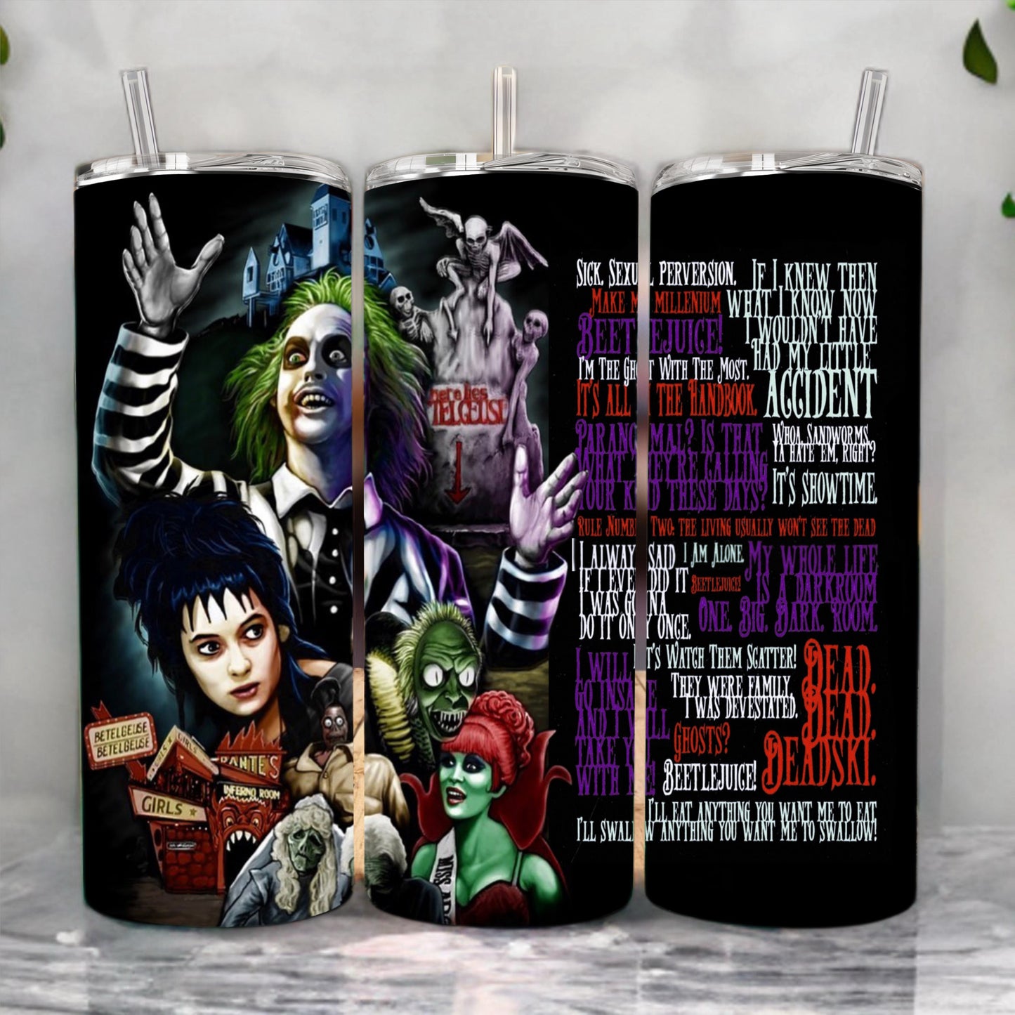 Beetle Juice Tumbler