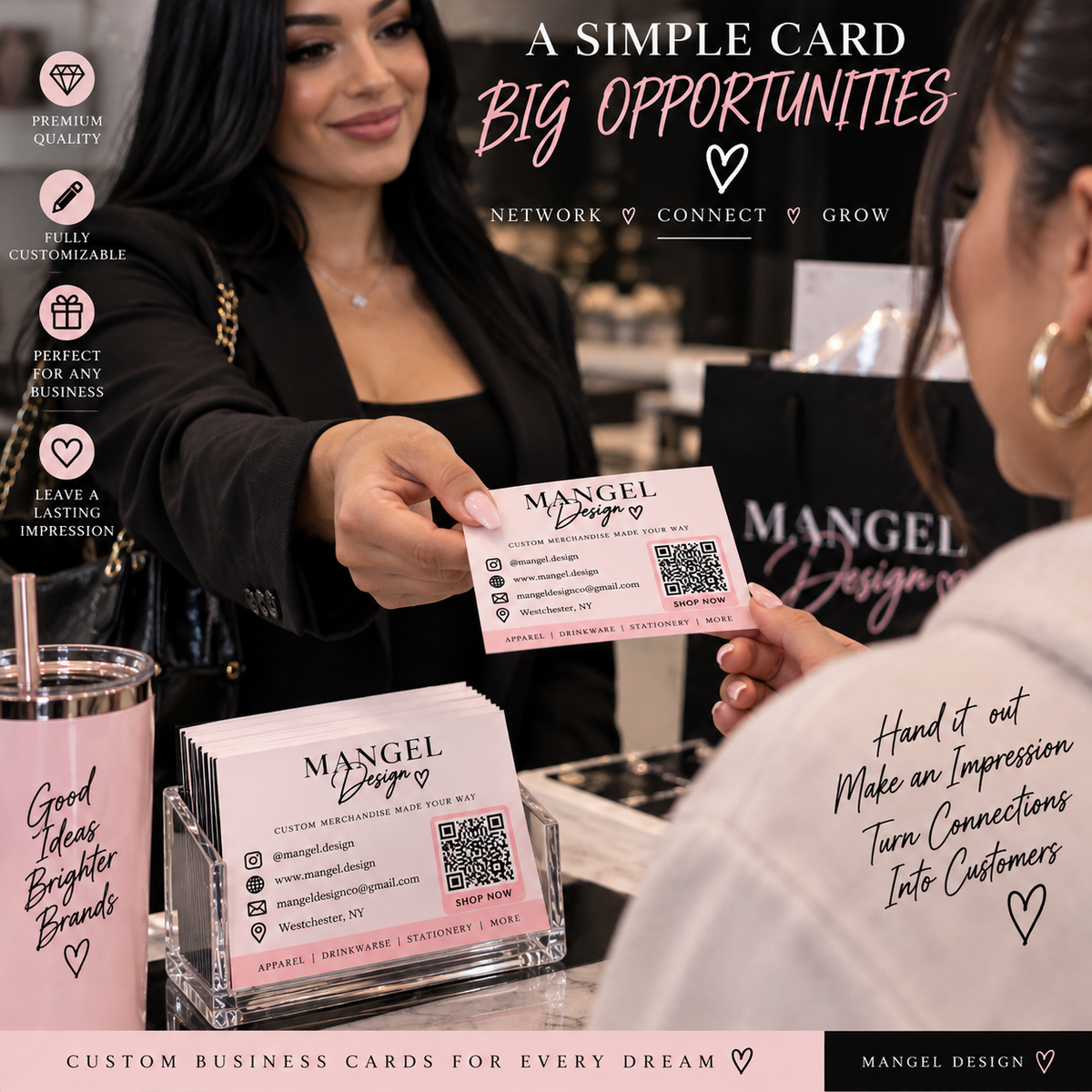 Starter Business Bundle — 50 Cards + 1 Shirt + 1 Smart Tap + 24Stickers