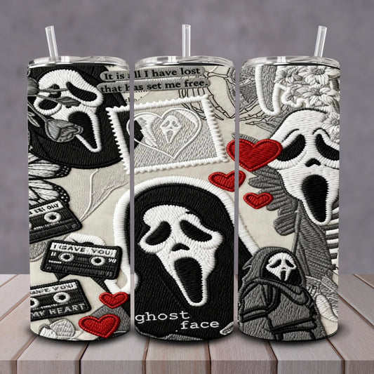 Embroidered Ghostface