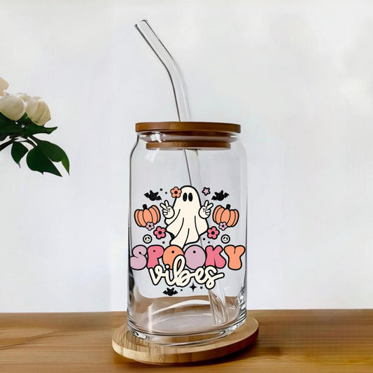 Spooky Vibes Soda Can Cup