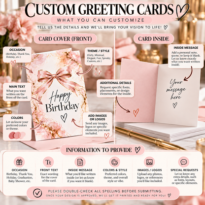 Custom Greeting Cards
