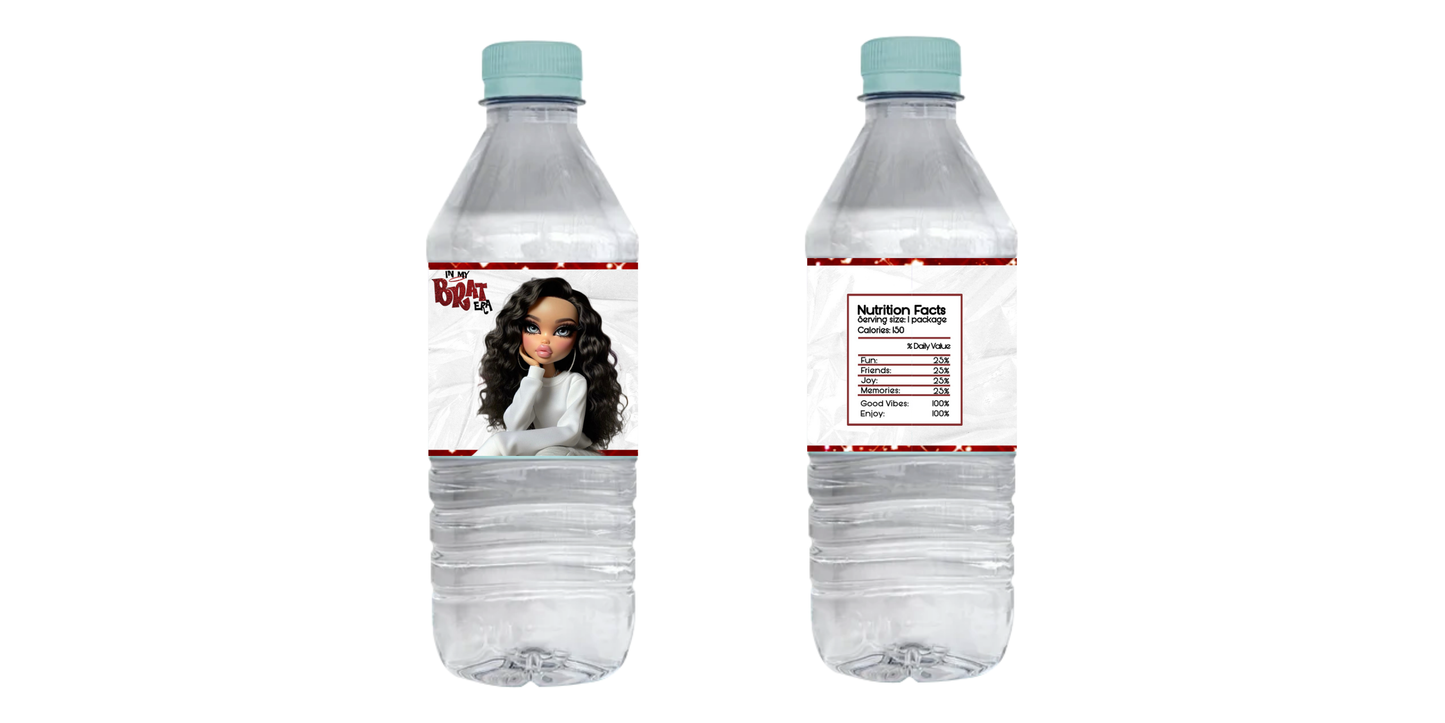 Custom Water Labels