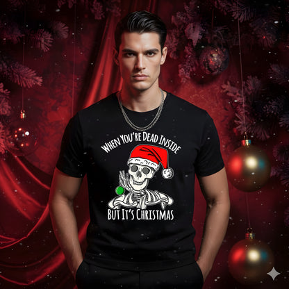Cheery Skull But It’s Christmas