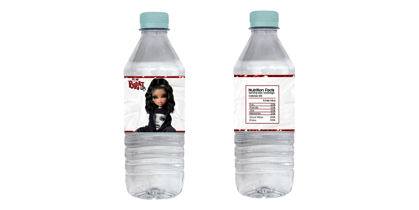 Custom Water Labels