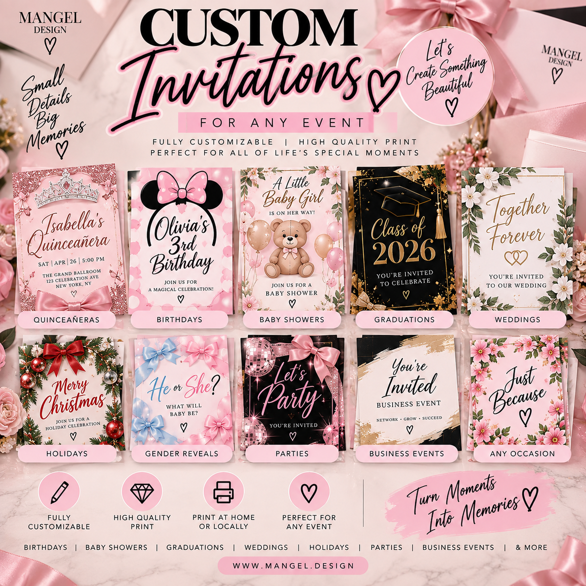 Custom Invitations
