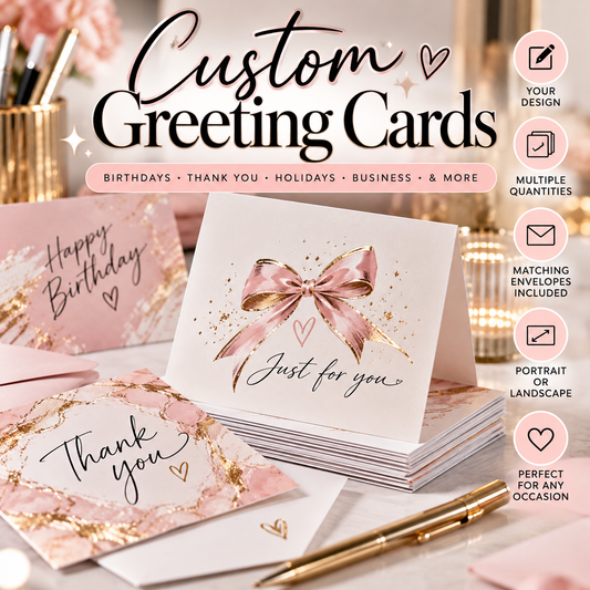 Custom Greeting Cards