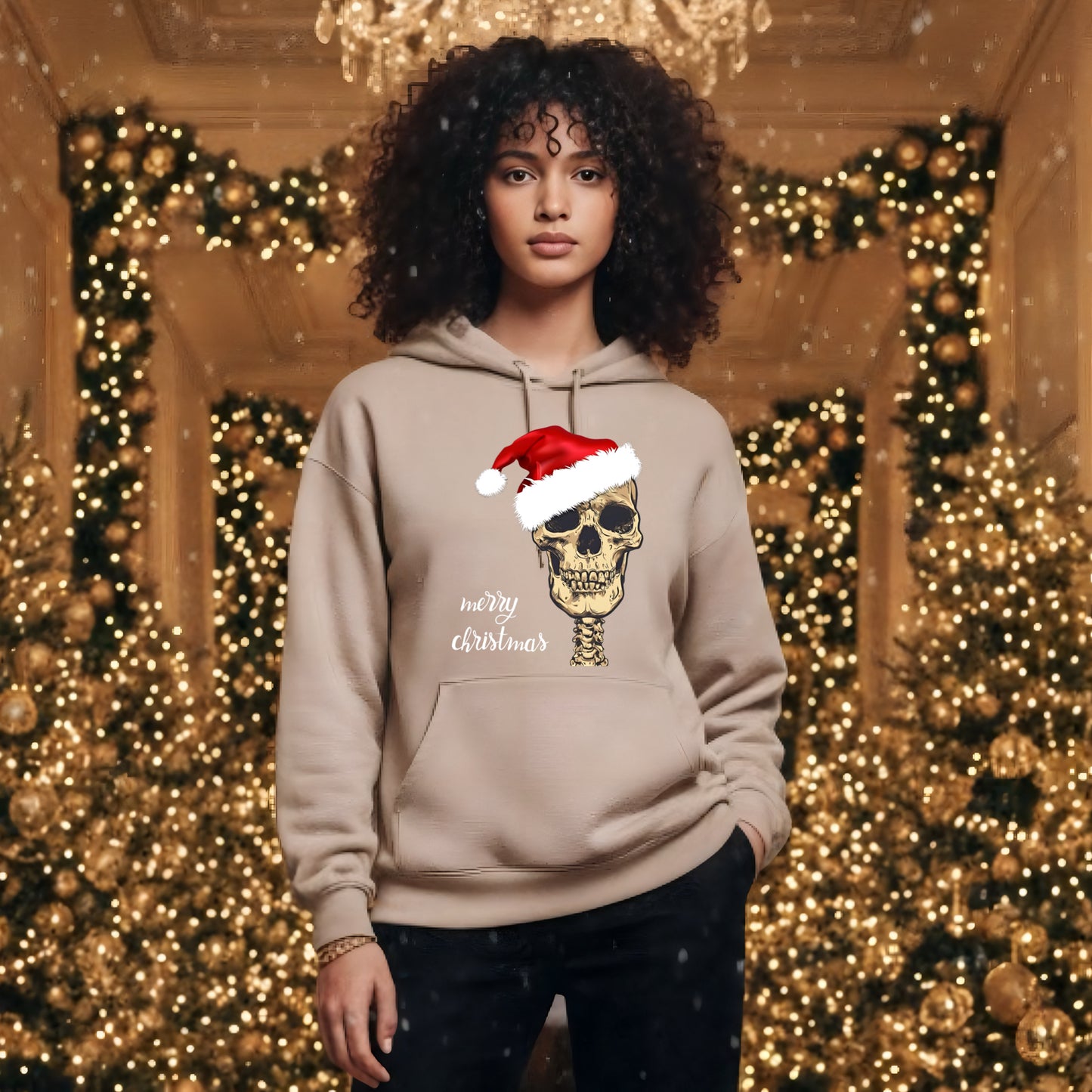 Merry Christmas Skull