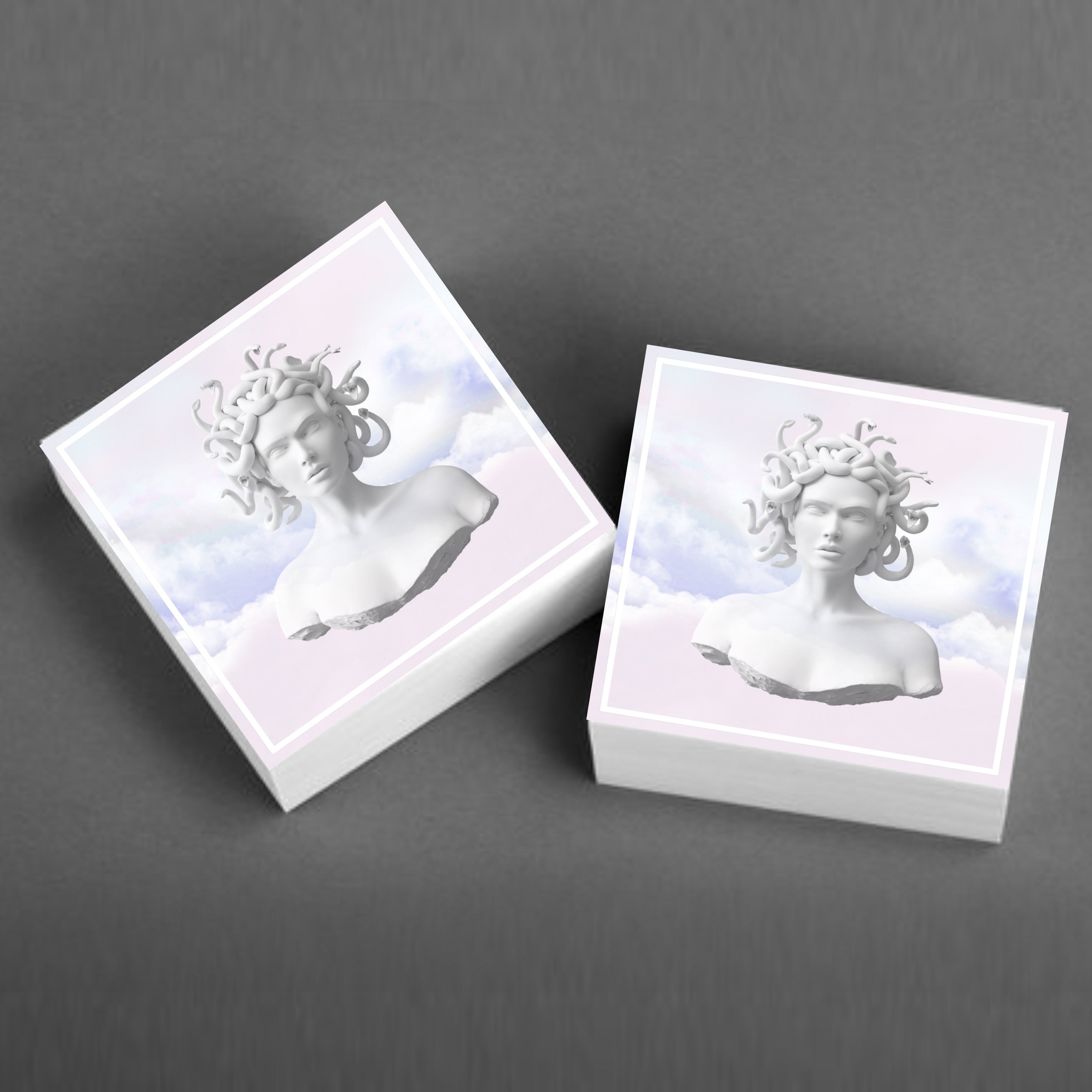 Medusa Note Statue Medusa Sticky Notes – Mangel