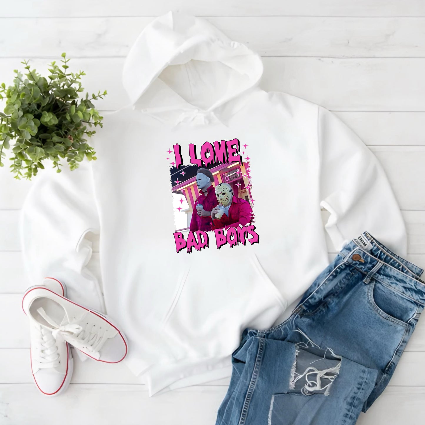I Love Bad Boys Pink On Pink