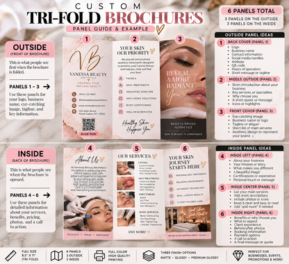 Custom Tri-Fold Brochures
